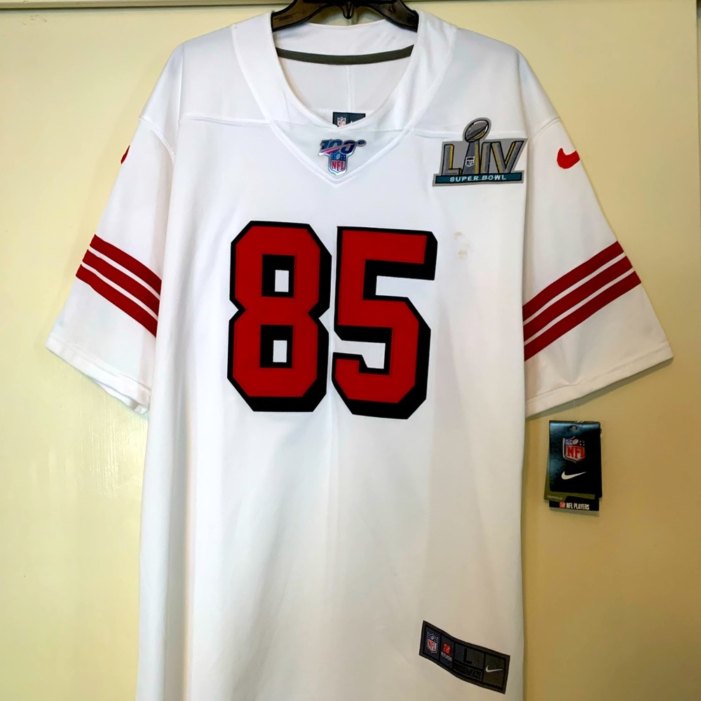 George Kittle #85 San Francisco 49ers Tight End Jersey.